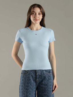 Tommy Hilfiger - Solid Slim Fit Cotton T-Shirt