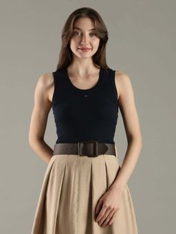 Tommy Hilfiger - Solid Slim Fit Cotton T-Shirt