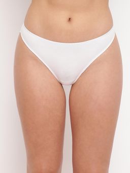 La Intimo - Spank Me Naughty Thong White