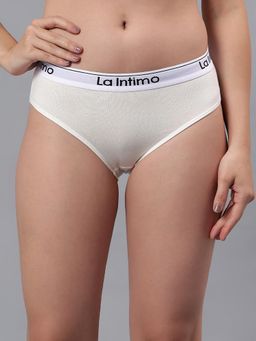 La Intimo - Low Rise Women Bikini Beige