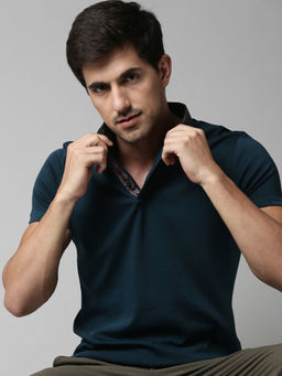 Rare Rabbit - RARE RABBIT-RINGERTEAL-SLIM FIT-POLO T-SHIRTS