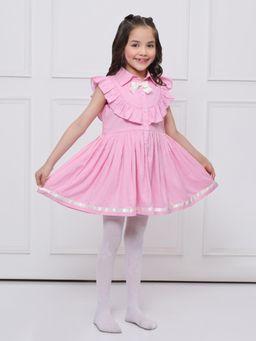 THE PONY & PEONY CO. - Light Pink Shirt Dress