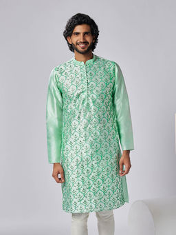 KISAH - Men Green Kurta