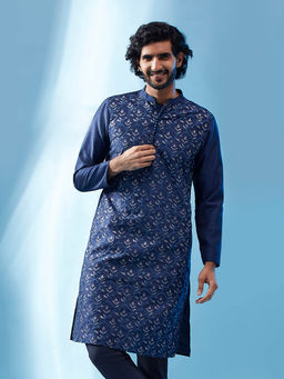 KISAH - Men Blue Kurta