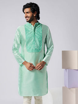 KISAH - Men Green Kurta