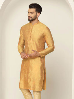 KISAH - Men Mustard Kurta