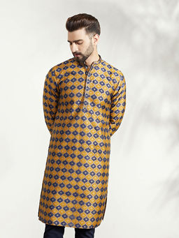 KISAH - Men Mustard Kurta