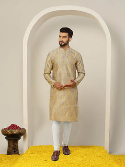 KISAH - Men Multi-Color Kurta Churidar (Set of 2)