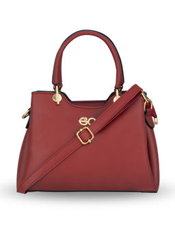 E2O - Red Solid Handbag