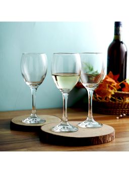 Smartserve - Alexendra Wine Glass Lead Free 245ml Transparent Set of 6