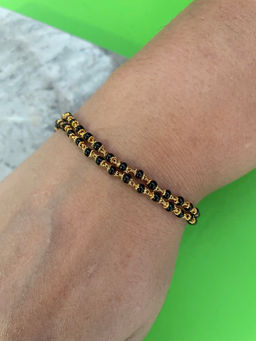 Digital Dress Room - Simple 2 Line Mangalsutra Bracelet