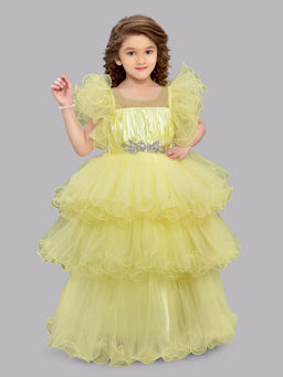 Pink Chick Navy Blue Layered  Dress main image 1