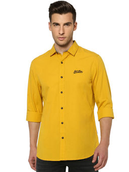 Jack & Jones - Mustard Full Sleeves Shirt