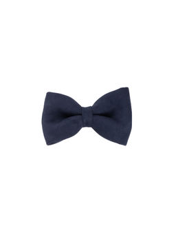 The Tie Hub - Aegean Blue Suede Bow Tie
