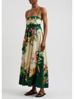 MISS MOSA BY AKANKSHA - Multi-Color Debby Printed Summer Maxi Dress