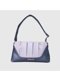 THE HOLISTIK - Ishante Party Sling Bag For Women | Party Sling Purse | Grey/Tan/Blue (M)