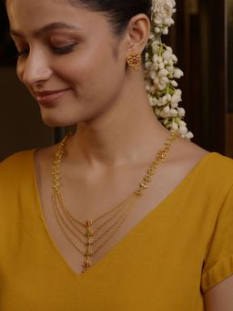 ZARIIN - Flora Grace Gift Set Necklace with Earring