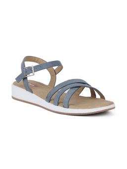 Bata - Solid Blue Sandals