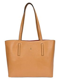 Horra - Textured Everyday Carry Tote Bag Tan (L)