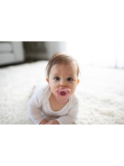Dr. Brown's - Happy Pace Silicone One-Piece Soother Pacifier Pink (Pack of 2)