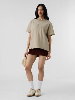 The Souled Store - Originals Souled: Mr. Souls Pattern Women T-Shirt