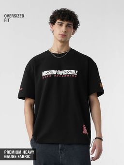 The Souled Store - Official Mission Impossible: Ethan Hunt Men Oversized T-Shirt