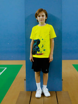 UMILDO - Boy's Cotton Printed Round Neck Half Sleeve T-Shirt & Short (Set of 2)