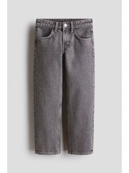 H&M - Boys Grey Relaxed Fit Straight Leg Jeans
