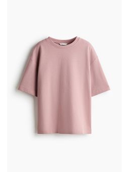 H&M - Women Pink Interlock T-Shirt