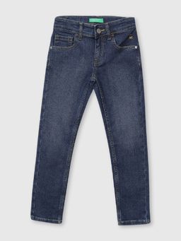 United Colors of Benetton - Solid Jeans- Navy Blue