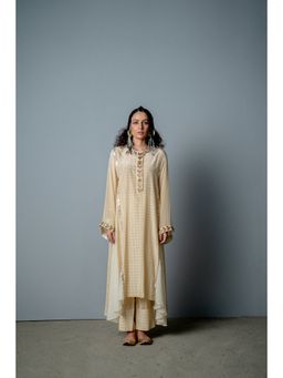 POOJA RAJGARHIA GUPTA - Cleo Umbrella Kurta with Pant (Set of 2)