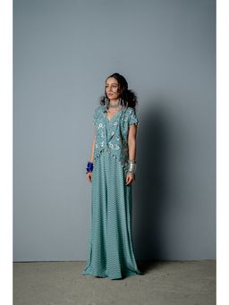 POOJA RAJGARHIA GUPTA - Nerfetiti Jumpsuit with Jacket (Set of 2)