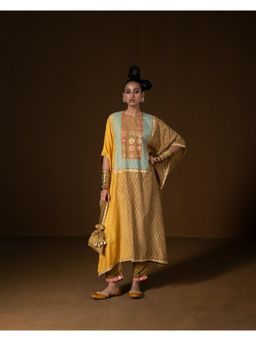 POOJA RAJGARHIA GUPTA - Chakraphool Kaftan (Set of 2)