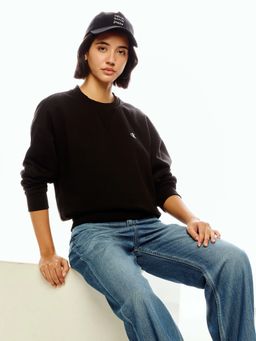 Calvin Klein - Regular Fit Cotton Crew Neck Sweatshirt