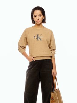 Calvin Klein - Regular Fit Cotton Crew Neck Sweatshirt