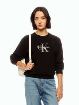 Calvin Klein - Regular Fit Cotton Crew Neck Sweatshirt