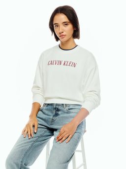 Calvin Klein - Regular Fit Cotton Crew Neck Sweatshirt