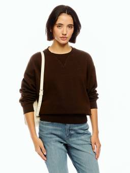 Calvin Klein - Regular Fit Cotton Crew Neck Sweatshirt