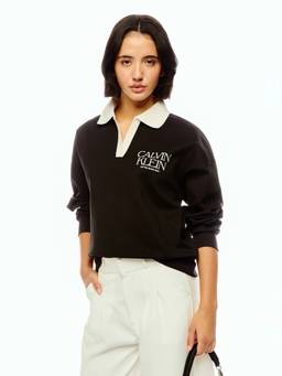 Calvin Klein - Relaxed Fit Polyester Sweatshirt
