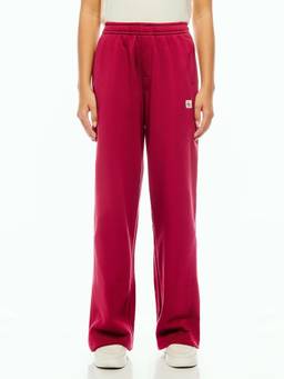 Calvin Klein - Wide Leg Fit Solid Mid Rise Trouser