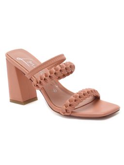 London Rag - Woven Coral Heels