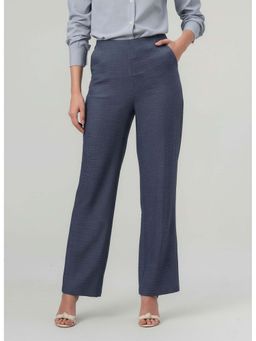 Twenty Dresses by Nykaa Fashion - Womens High-Rise Pure Cotton Formal Trouser