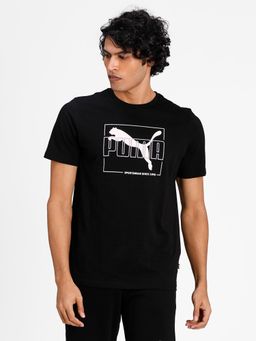 Puma - Flock Men Black T-shirts