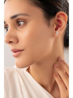 QUENE CRAFTED FOR ELEGANCE - Silver Angel Earrings