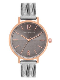 French Connection - Silver Analogue Watch for Women - FC007SRGM