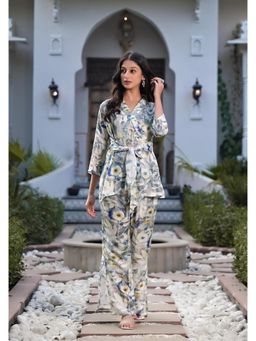 Divena - Multicolor Floral Printed Co-Ord (Set of 2)