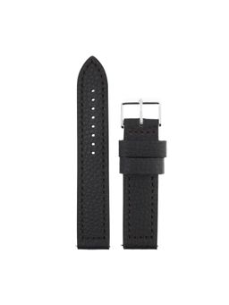 Titan - 22 mm Black Genuine Leather Strap for Men 1001211822S/P