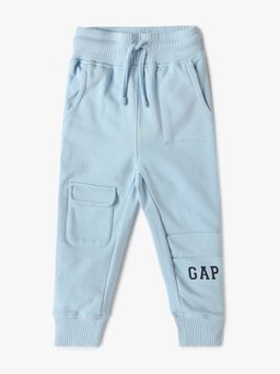 GAP - Blue Solid Relaxed Joggers