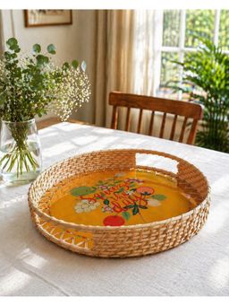Chumbak - Multi-Color Graphic Carry Tray