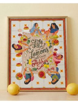 Chumbak - Multi-Color Graphic Photo Frame